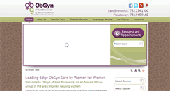 Desktop Screenshot of obgyneb.com