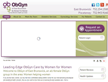 Tablet Screenshot of obgyneb.com